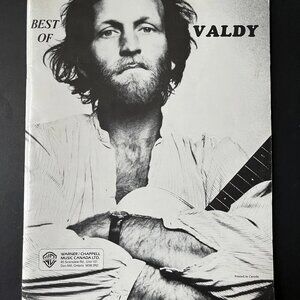 The Best of Valdy Songbook, Music Book Canadian 70s Folk, Country Rock, Guitar